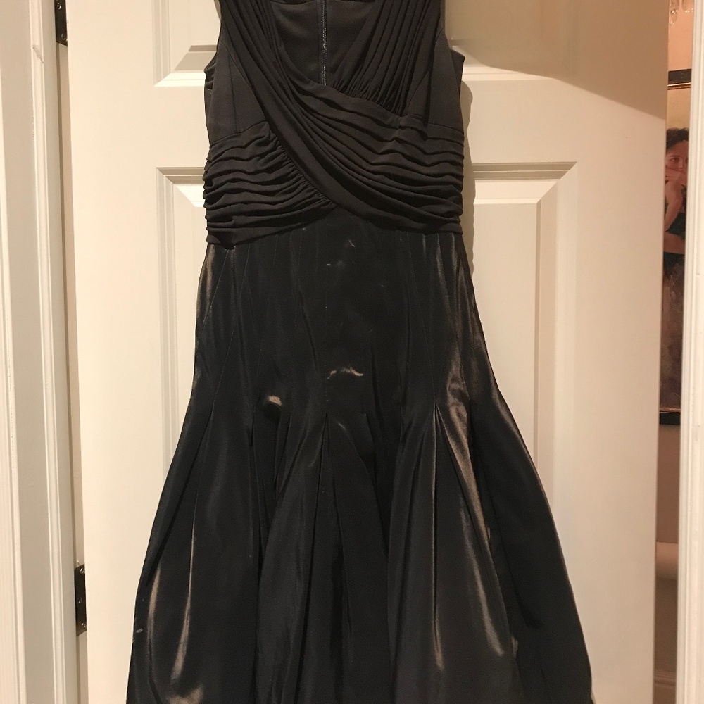 Tadashi brown cocktail dress